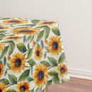 Search for sunflower tablecloths Floral