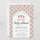 Search for strawberry baby shower invitations Digital berry