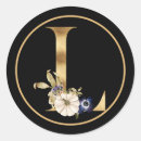 Search for monogram l stickers Floral