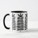 Search for black fern mugs Pattern