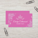Search for pageant business cards Crown