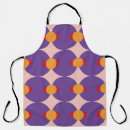 Search for geometric design aprons Black