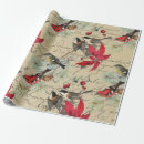 Search for poinsettia christmas wrapping paper Victorian