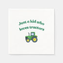 Search for tractor napkins Kids