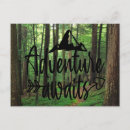 Search for adventure awaits postcards Forest