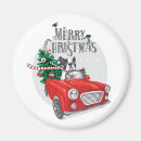 Search for christmas car magnets Red