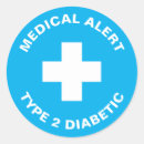 Search for medical stickers Diabetes