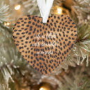 Search for safari animal christmas tree decorations Black
