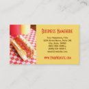 Search for hot dog business cards Bbq