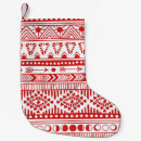 Search for nativity christmas stockings Red
