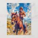 Search for equestrians postcards For her