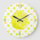 Search for polka dot clocks Yellow