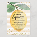 Search for lemon bridal shower invitations Yellow