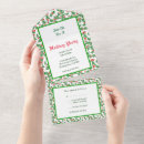 Search for holly berries invitations Red green