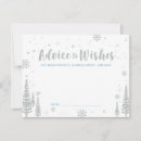 Search for baby shower advice cards Words of wisdom