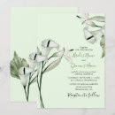 Search for calla lily wedding invitations Typography