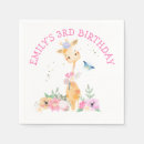 Search for giraffe napkins Pink