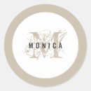 Search for create your own monogram stickers Chic