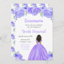 Search for dark purple quinceanera invitations 15th birthday