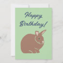 Search for birthday on easter cards Bunny