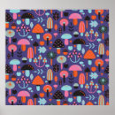 Search for mushroom posters Pattern