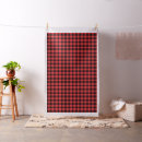Search for flannel fabric Red and black