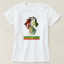 Search for rastafarian tshirts Haile selassie