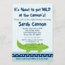Search for alligator invitations Shower