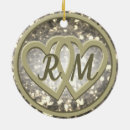 Search for 20th wedding anniversary christmas tree decorations Gold