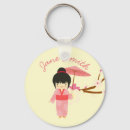 Search for pink cherry blossoms key rings Japan