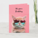 Search for fun cat birthday cards Cool