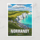 Search for normandy postcards Cliffs