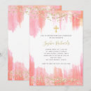 Search for gold glitter first communion invitations Trendy