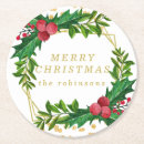 Search for red and gold coasters Merry christmas