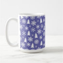 Search for purple snowflakes mugs Pattern
