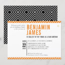 Search for basketball bar bat mitzvah invitations Boy