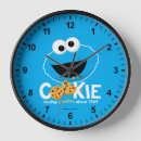 Search for cookie monster sesame street clocks Children's tv show
