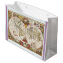 Search for world map gift bags Antique