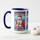 Search for vintage santa claus mugs North pole