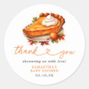 Search for pumpkin shower thank you stickers Autumn