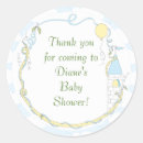 Search for blue and yellow ribbon stickers For her