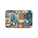 Search for teal and brown bathroom accessories Retro