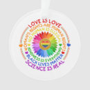 Search for kindness christmas tree decorations Love is love