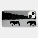 Search for winter horse iphone cases White