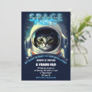 Search for space cat invitations Party