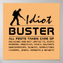 Search for idiot posters Humour