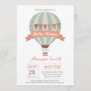 Search for hot air balloon baby shower invitations Up up and away