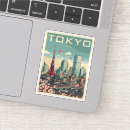 Search for tokyo travel stickers Japanese culture