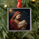 Search for catholic christmas tree decorations Jesus christ