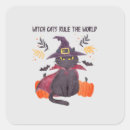 Search for witch cat stickers Black cat halloween